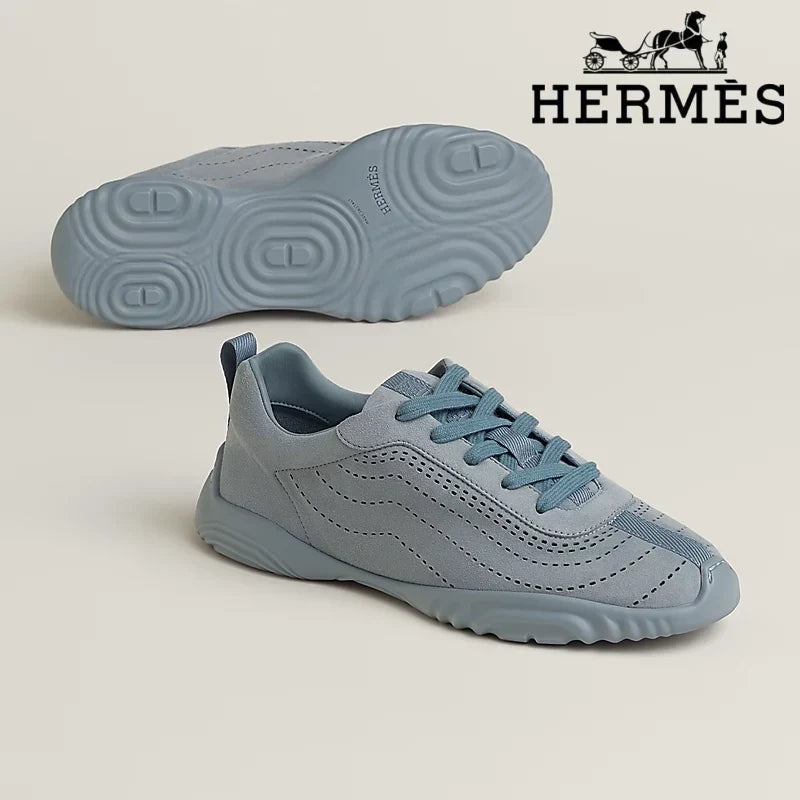 Herm¨¨s Flex Slate Blue Sneaker