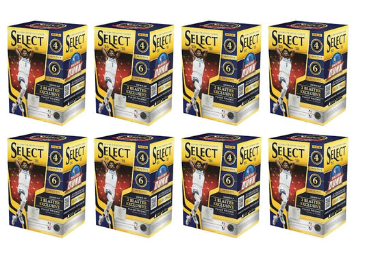 2020-21 Panini Select Basketball Blaster Box (Flash Prizms) 8x Lot