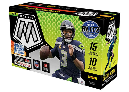 2021 Panini Mosaic Football 1st Off The Line Box