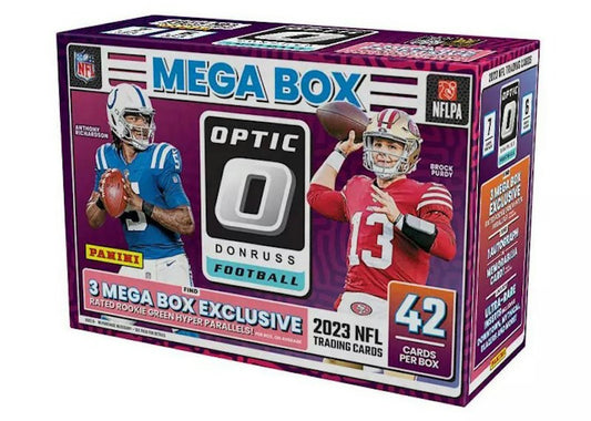 2023 Panini Donruss Optic Football Mega Box (Green Hyper Parallels)
