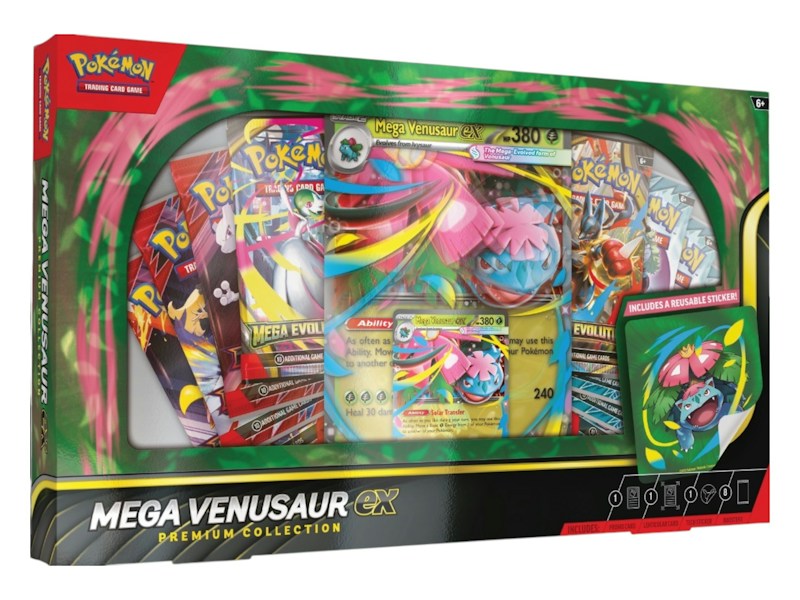 2025 Pok¨¦mon Mega Evolution Venusaur ex Premium Collection
