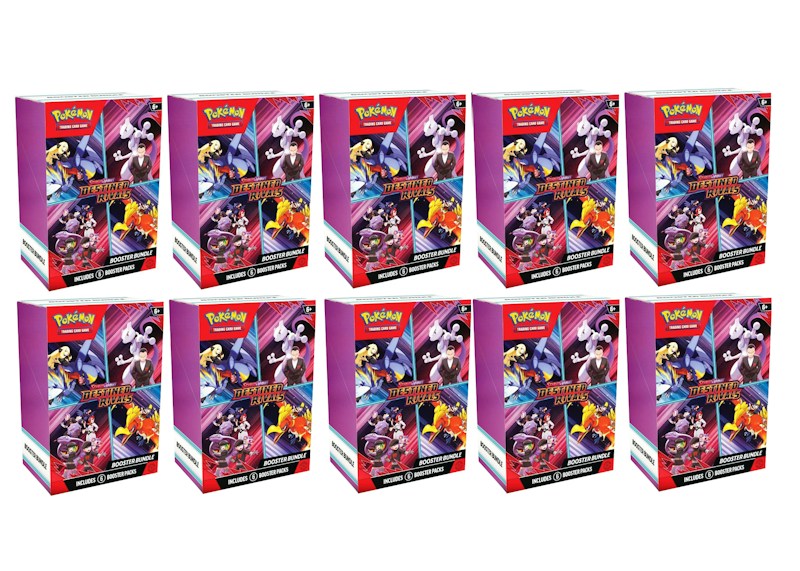 2025 Pok¨¦mon Scarlet & Violet Destined Rivals Booster Bundle 10x Lot