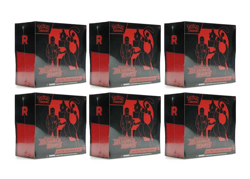 2025 Pok¨¦mon Scarlet & Violet Destined Rivals Elite Trainer Box 6x Lot