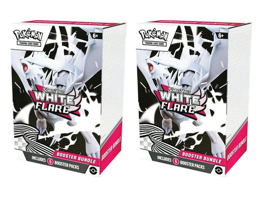 2025 Pok¨¦mon Scarlet & Violet White Flare Booster Bundle 2x Lot