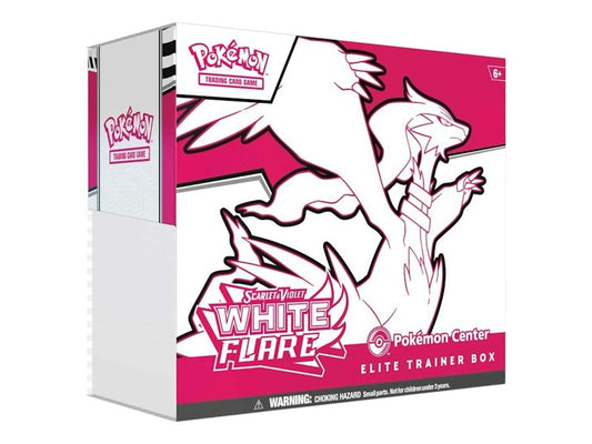 2025 Pok¨¦mon Scarlet & Violet White Flare Pokemon Center Elite Trainer Box