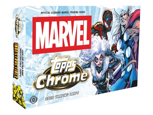 2025 Topps Chrome Marvel Comics Hobby Box