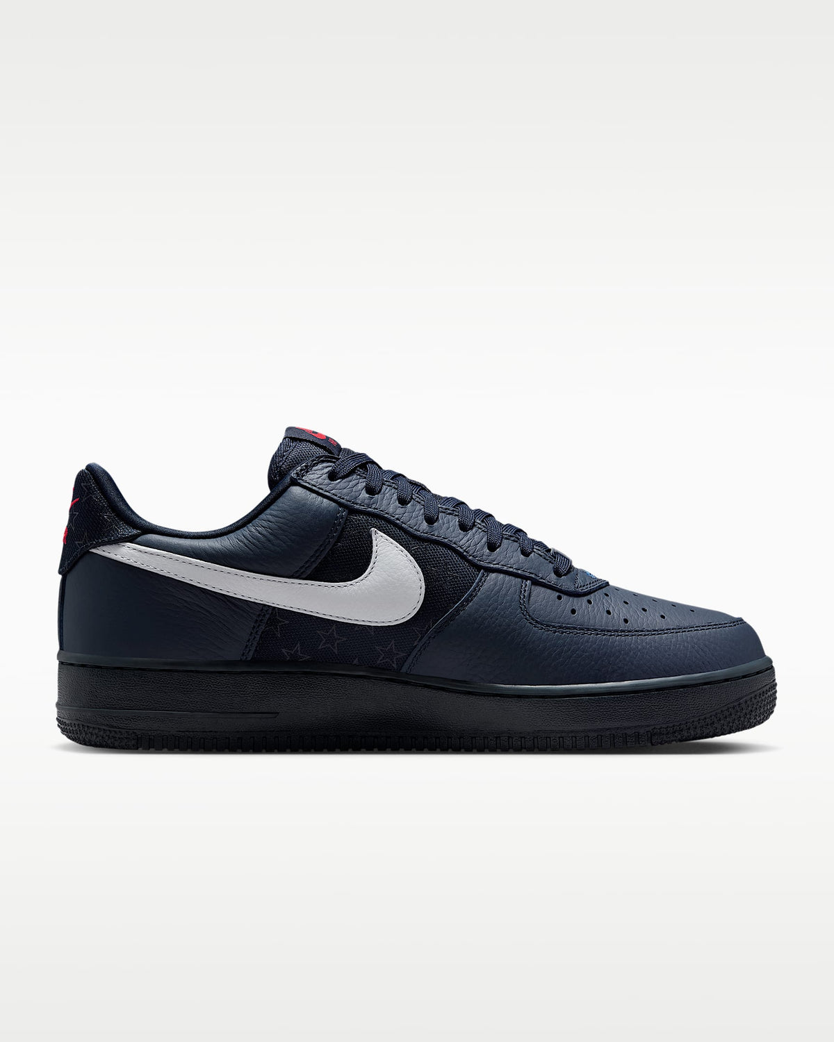 Nike Air Force 1 '07 Obsidian White and Black Sneakers mens low top shoes