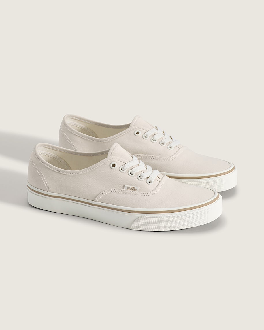 Vans Authentic Cream Beige Canvas slip on shoes mens vans womens vans shoes slip on