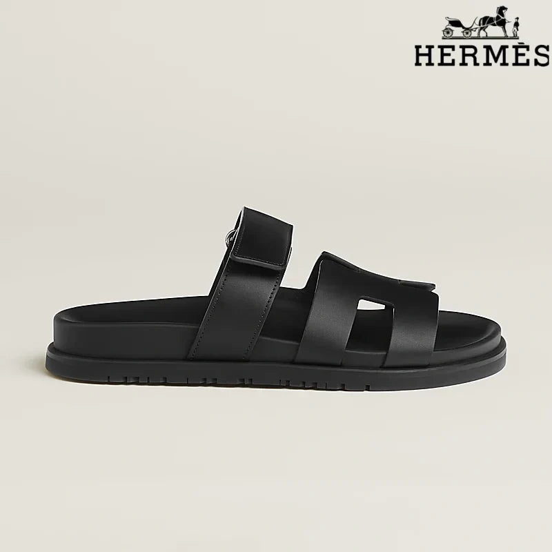 Herm¨¨s Chypre Black Sandal