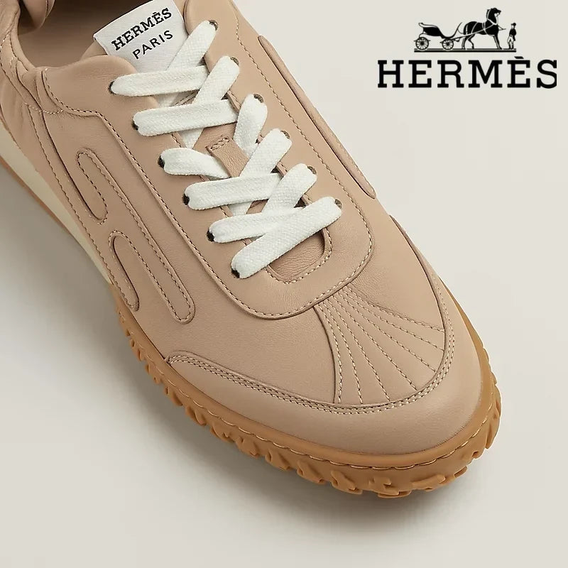 Herm¨¨s womens shoes men sneaker Trail Beige Sneaker
