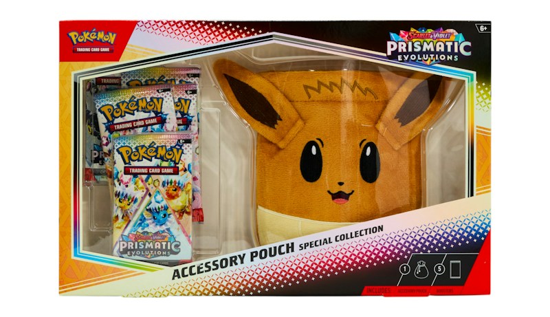 Pok¨¦mon Scarlet & Violet Prismatic Evolutions Accessory Pouch Special Collection