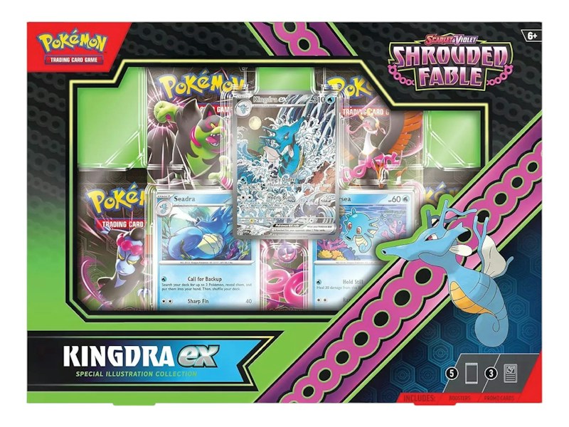 Pok¨¦mon Scarlet & Violet Shrouded Fable Ex Kingdra Special Collection Box