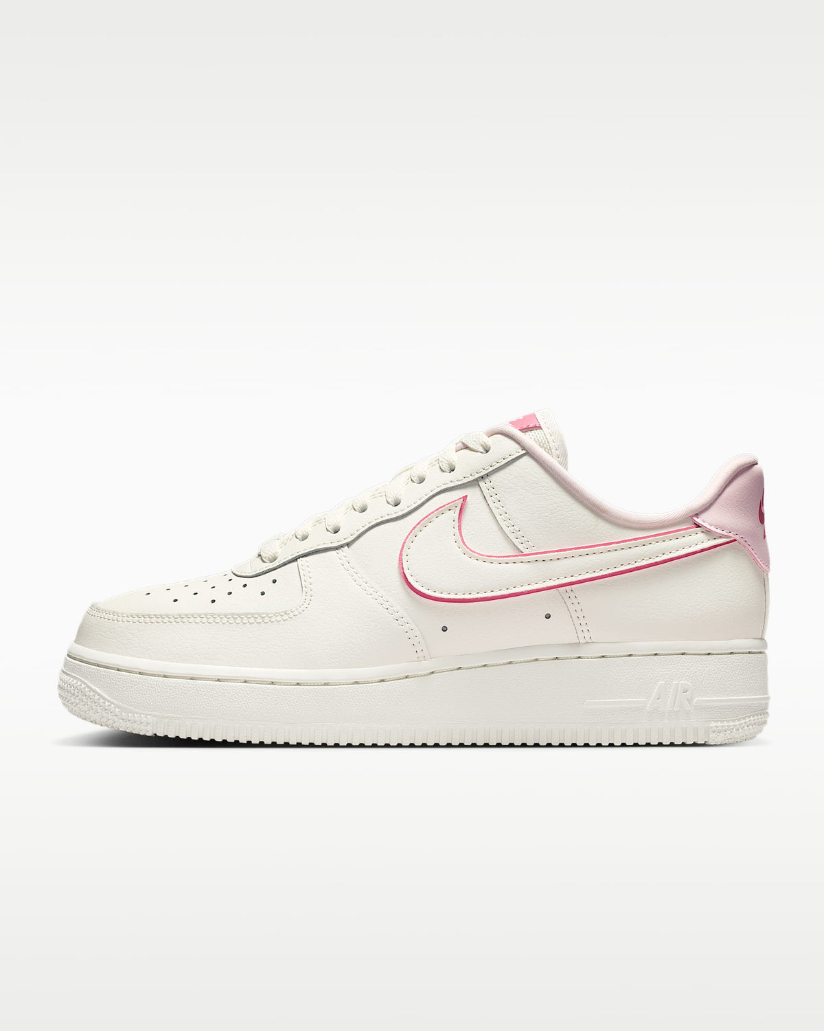 Nike Air Force 1 '07 Cream Pink Outline Sneakers mens low top shoes