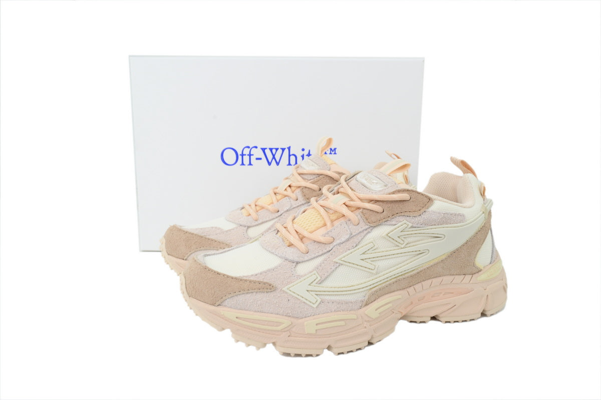 Off-White Be Right Back Women's Men's Cream & Beige Chunky Sneakers