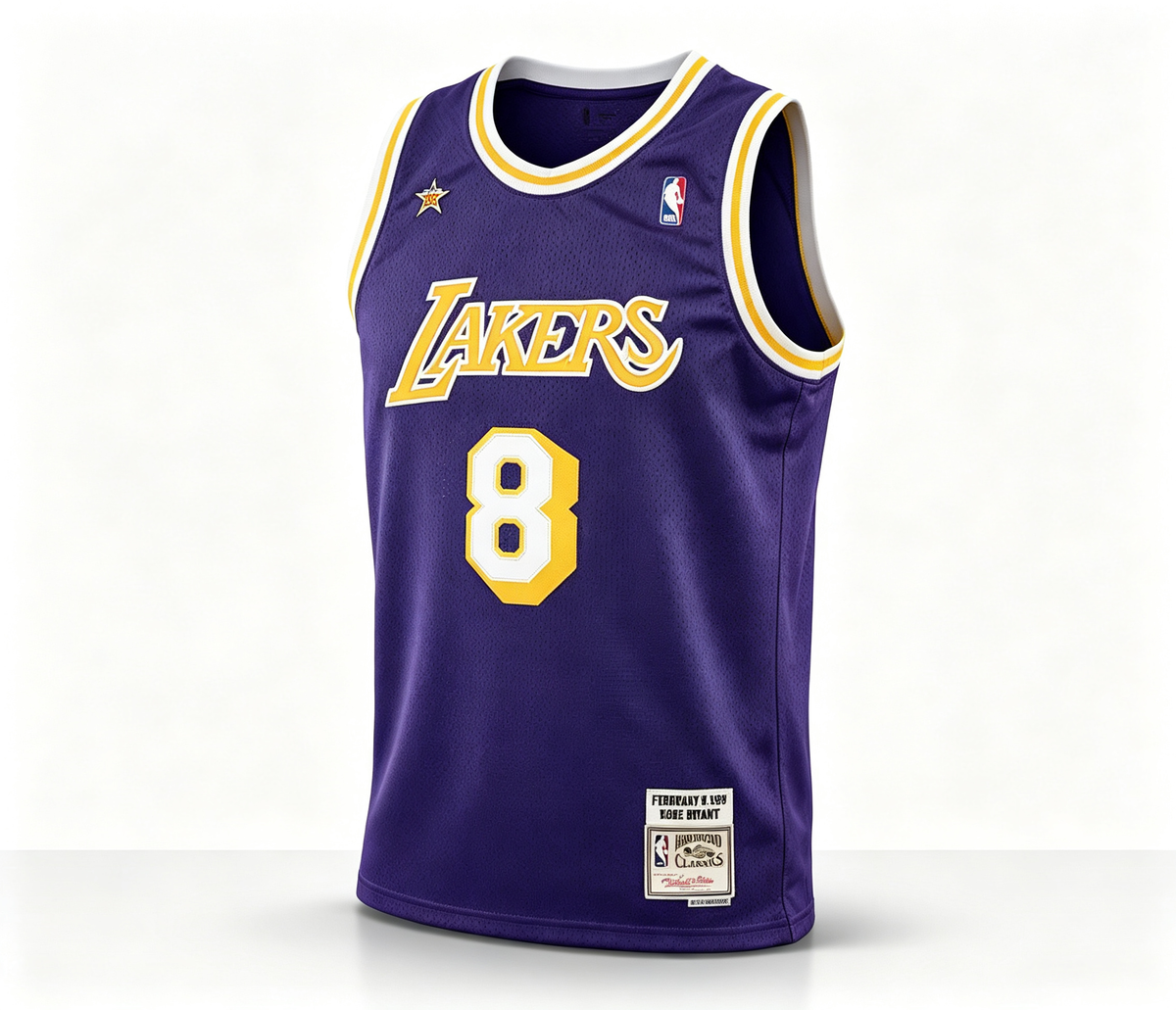 1998 NBA All-Star #8 Kobe Bryant Jersey (Purple)